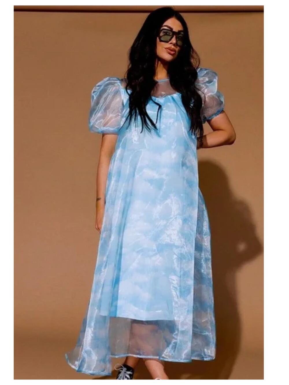 NWT Dressed In Lala Star Energy Organza Dress Size Medium